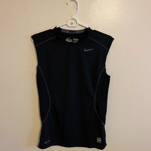 Nike | Men's Black Sleeveless Undershirt | Medium